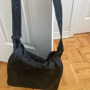 Black Lacoste Supreme bag